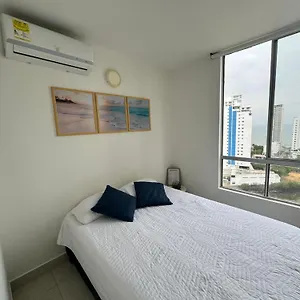 Con Sensacional Vista Al Mar En , Cartagena Colombia